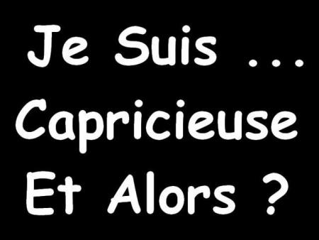 capricieuse