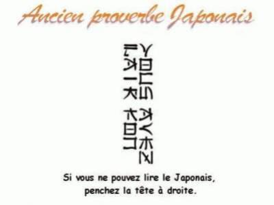 proverbe japonais